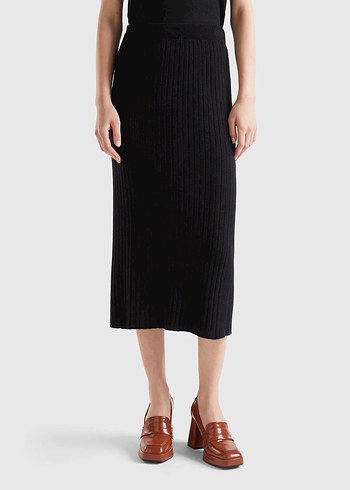 Beli Lastikli Maxi Etek - Görsel 2