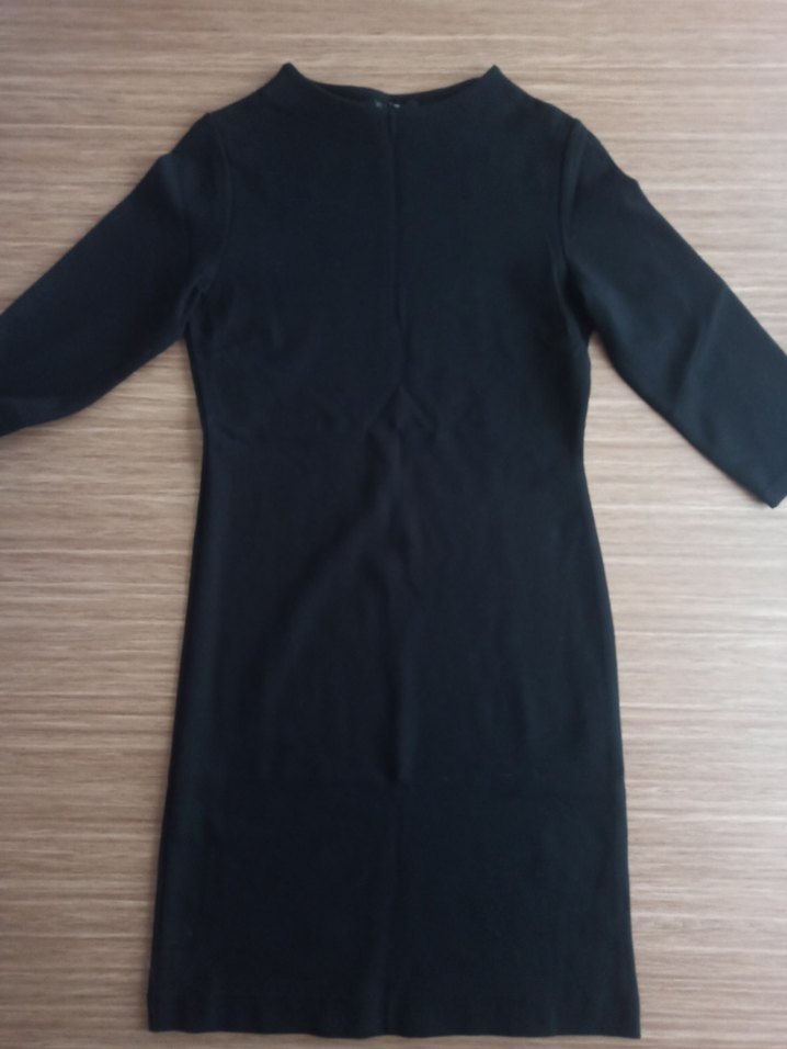 Siyah Midi Kadın Elbise - Görsel 2