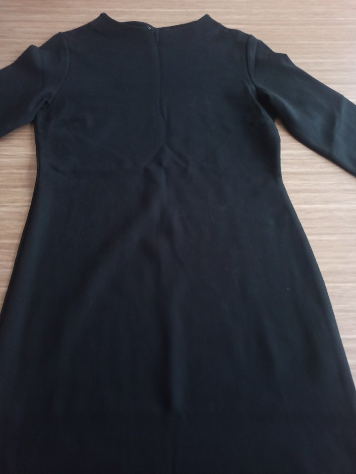 Siyah Midi Kadın Elbise - Görsel 3