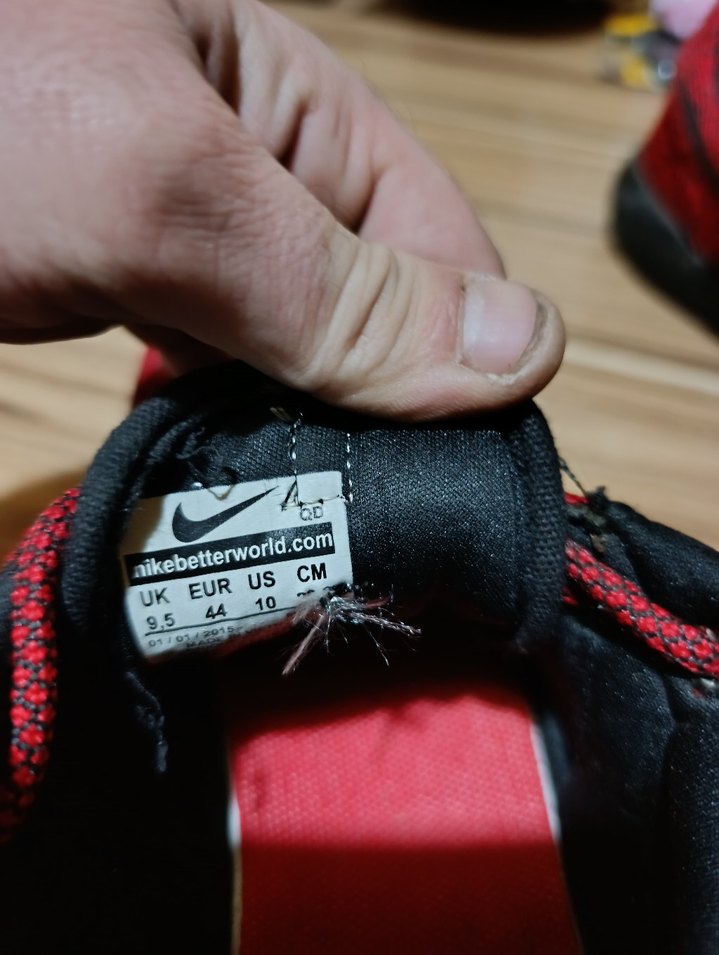 Kırmızı Örgü Unisex Spor Ayakkabı - Görsel 5