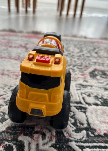 Sarı Renkli Oyuncak Mikser Kamyon pilli pili takılırsa sesli - Görsel 2