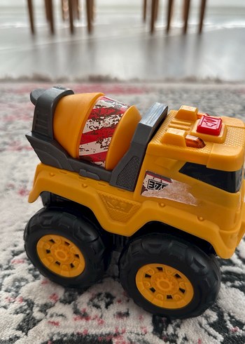 Sarı Renkli Oyuncak Mikser Kamyon pilli pili takılırsa sesli - Görsel 3