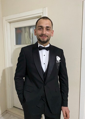 Altınyıldız Modern Klasik Siyah Damatlık Takım