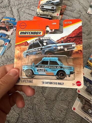Matchbox Datsun Rally