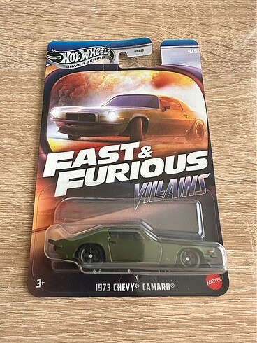 Hot Wheels Fast Furious Villains Camaro