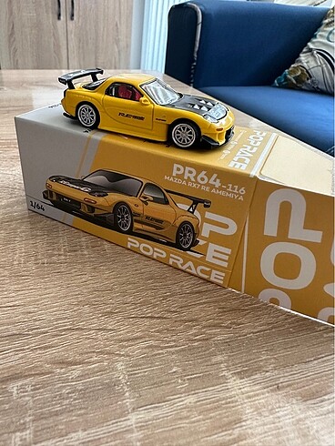 diğer Beden sarı Renk Pop Race Mazda Rx7 Amemiya