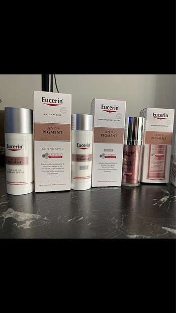 Eucerin leke kremi seti