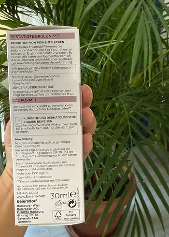 Beden Renk Eucerin Anti-Pigment Çift Etkili Serum