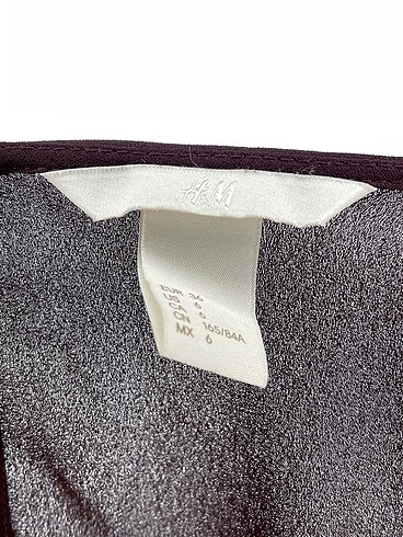36 Beden bordo Renk H&M Bluz %70 İndirimli.