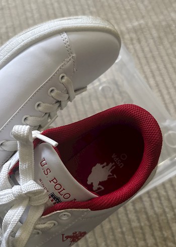 Beyaz Spor Ayakkabı Kadın Velcro Detaylı - Görsel 5