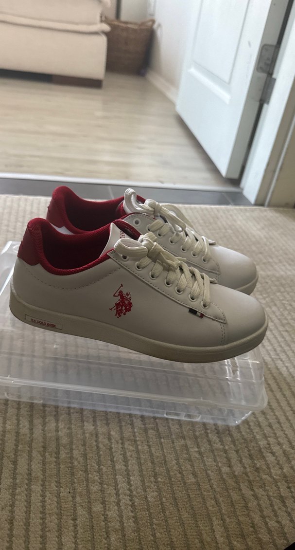 Beyaz Spor Ayakkabı Kadın Velcro Detaylı - Görsel 2