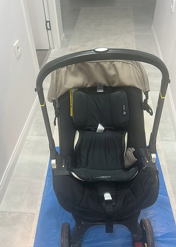 Gri-kahverengi Bebek Arabası ve Aksesuarları - Görsel 4