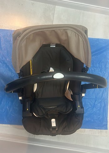 Gri-kahverengi Bebek Arabası ve Aksesuarları - Görsel 6