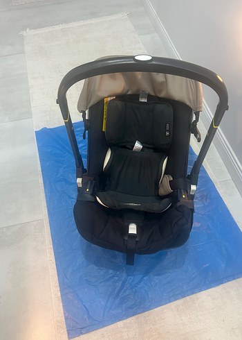 Gri-kahverengi Bebek Arabası ve Aksesuarları - Görsel 7