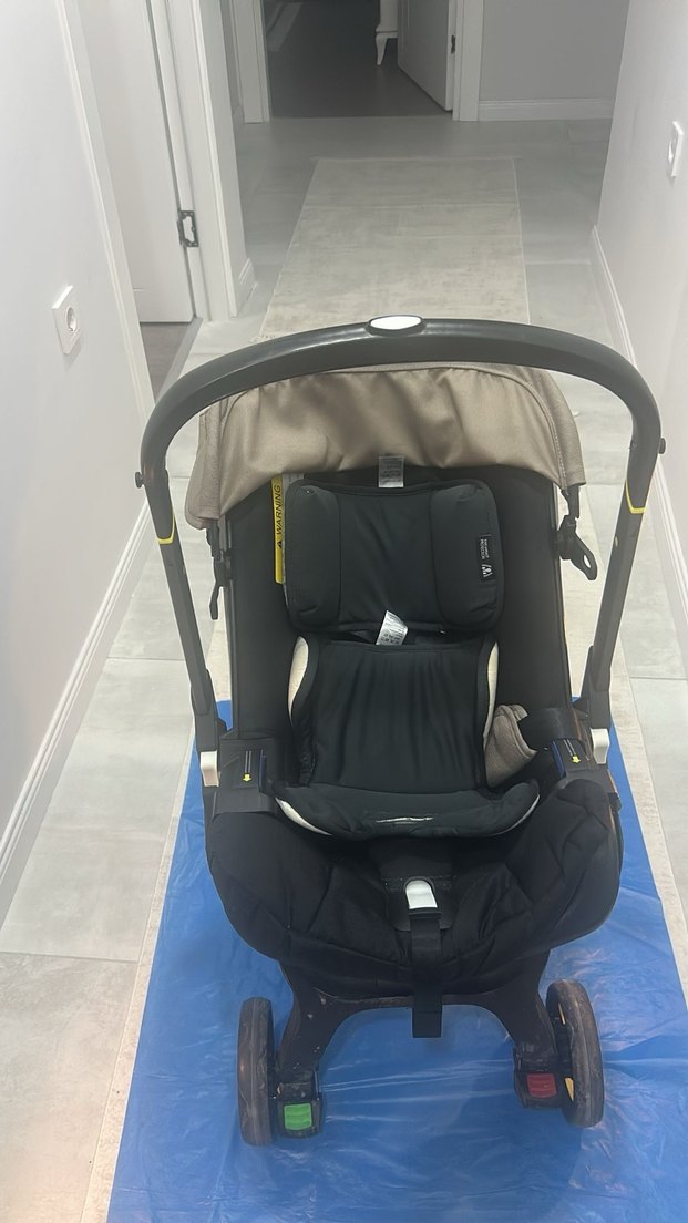 Gri-kahverengi Bebek Arabası ve Aksesuarları - Görsel 4