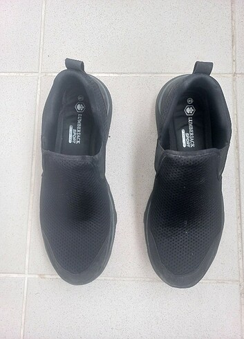 45 Beden siyah Renk Lumberjack Siyah Spor Yazlık Bağcıksız Ayakkabı Temiz
