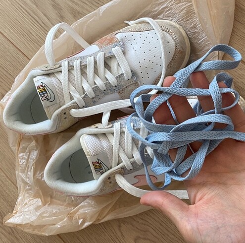 40 Beden ten rengi Renk Orjinal nike dunk low