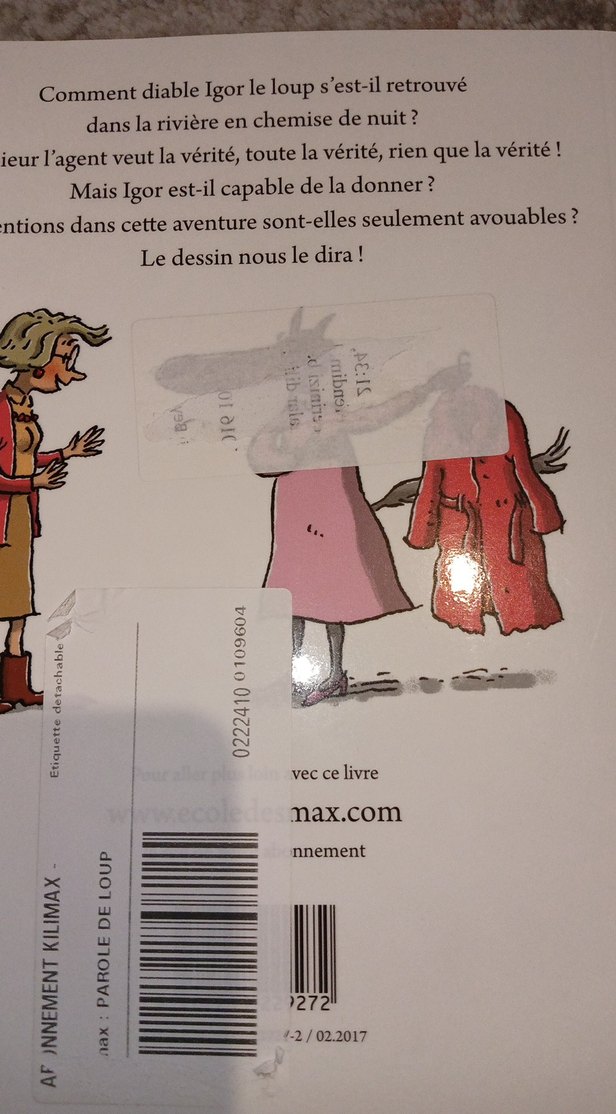 Fransızca Parole de Loup Mizah Kitabı - Görsel 2