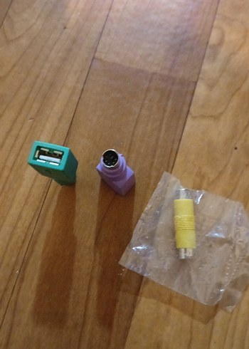 Renkli USB ve AV Dönüştürücü Adaptörler - Görsel 2