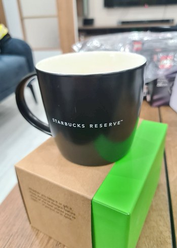 Starbucks Reserve Siyah Seramik Kupa