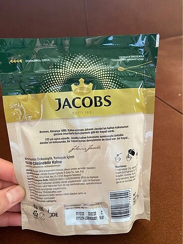 Marc Jacobs Jacobs velvet foam gold kahve