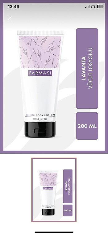 Farmasi Farmasi losyon