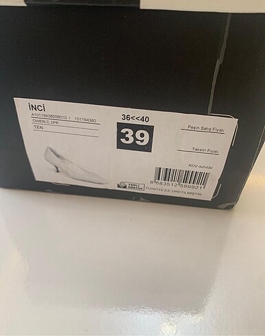39 Beden camel Renk Stiletto bej rengi 100/100 deri hiç giyilmemiş