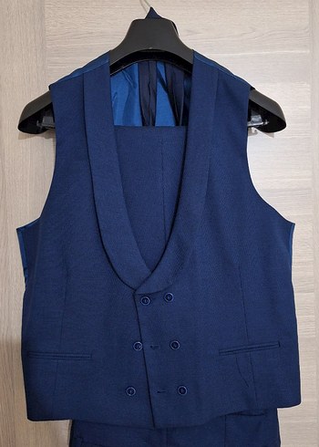 Lacivert Erkek takım elbise - Görsel 4