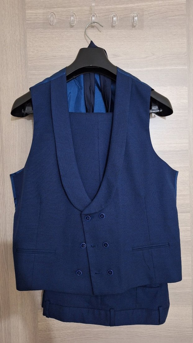 Lacivert Erkek takım elbise - Görsel 4