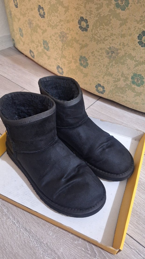 Siyah Kadın Konforlu Dolgu Topuk Bot - Görsel 3