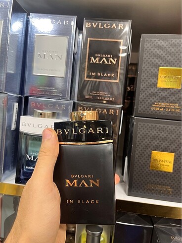 bvlgari man in black