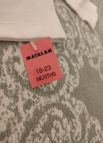 18-24 Ay Beden beyaz Renk Kız çocuk beyaz üst
