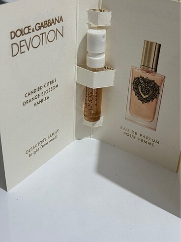  Beden Renk Dolce gabbana devotion 2 adet edp parfüm sample