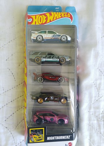 HOT WHEELS TOYOTA SUPRALI NİGHTBURNERZ 5'Lİ SET