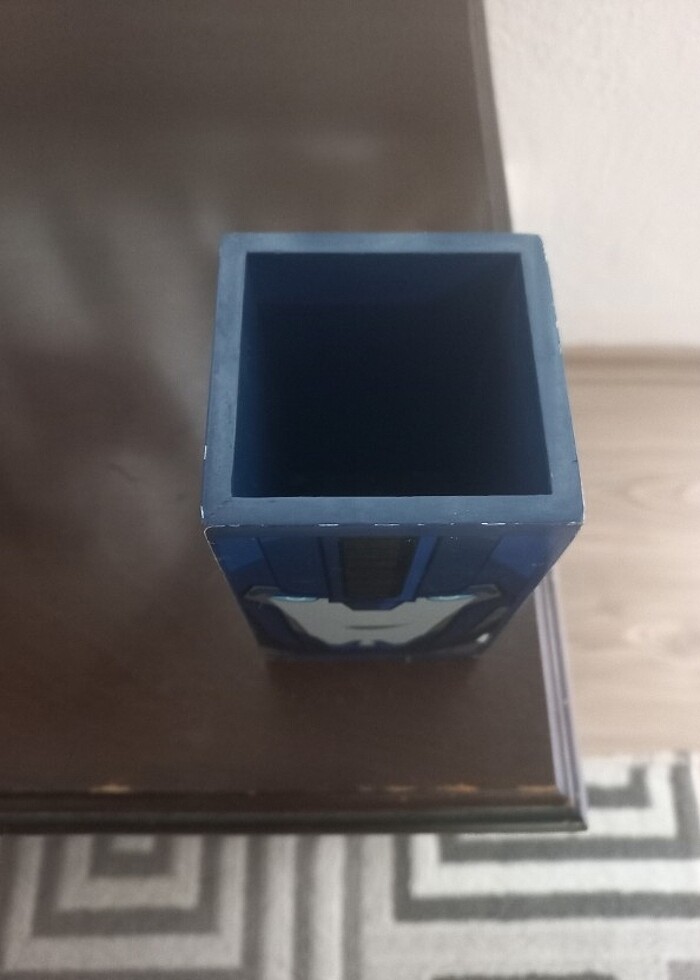 Ahşap masa kalemlik - Görsel 4