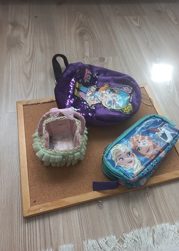 Mor Payetli Pop Kültür Kız Aksesuarı - Görsel 4