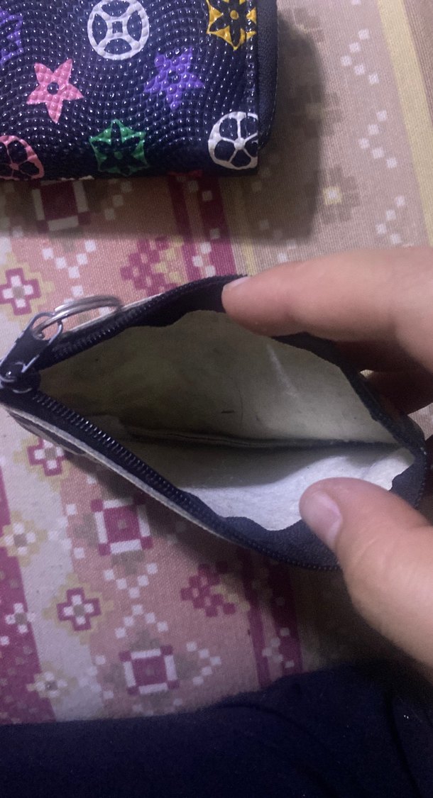 Çok Renkli Fermuarlı kadın  Cüzdanı - Görsel 3