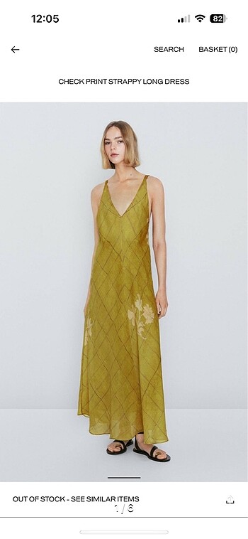 Massimo dutti elbise