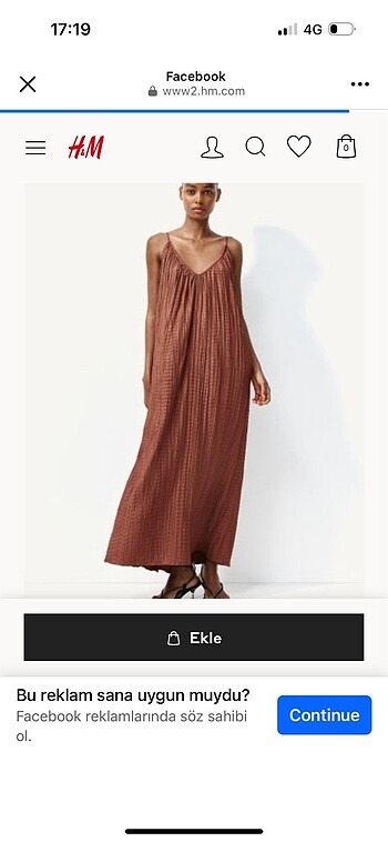 H&M H&M yeni sezon elbise