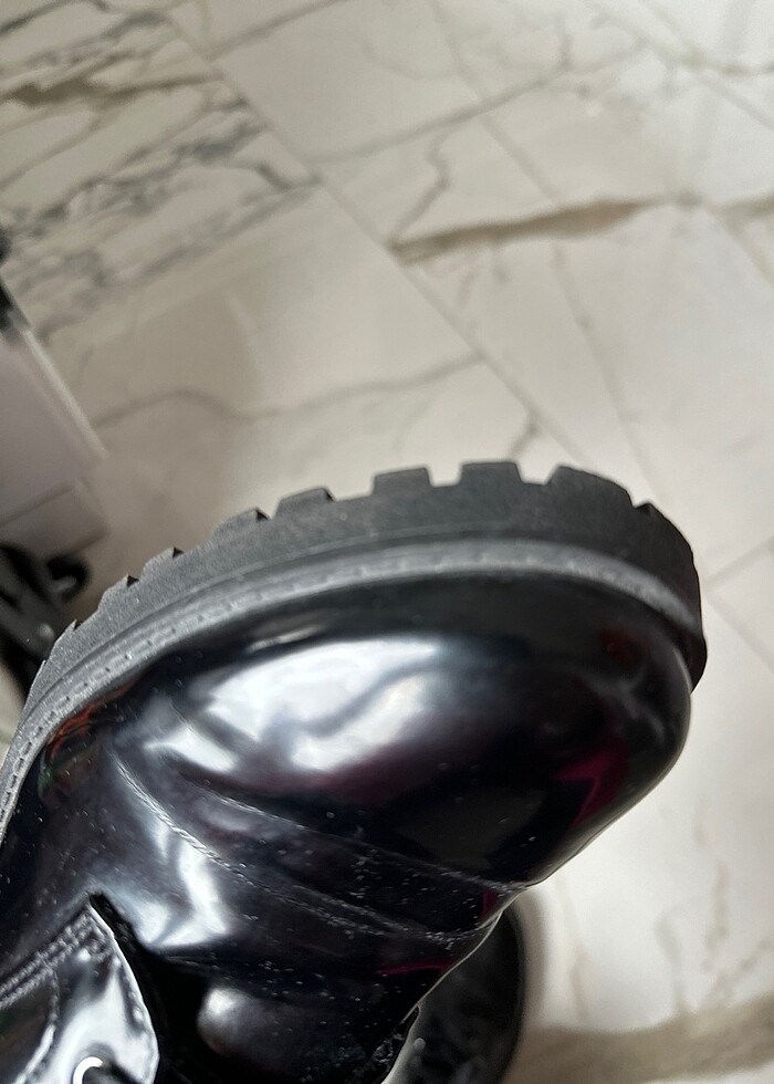 H&M sıfırdan farkız siyah bot - Görsel 5