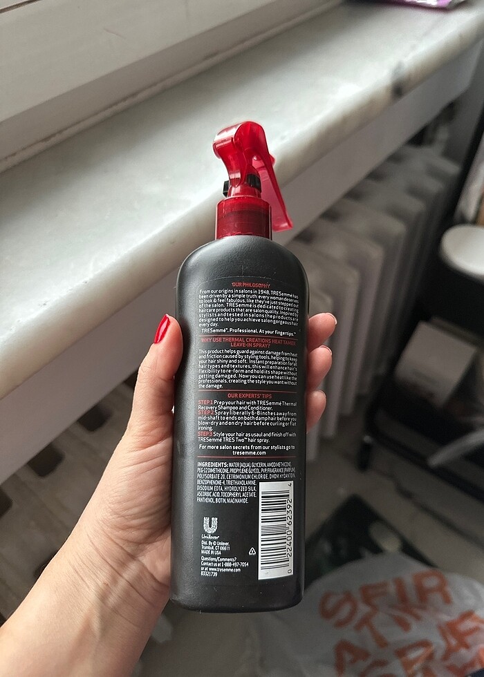 Isıya karşı saç koruyucu sprey - Görsel 2