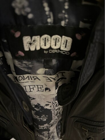 Hakiki deri ceket siyah - Görsel 2