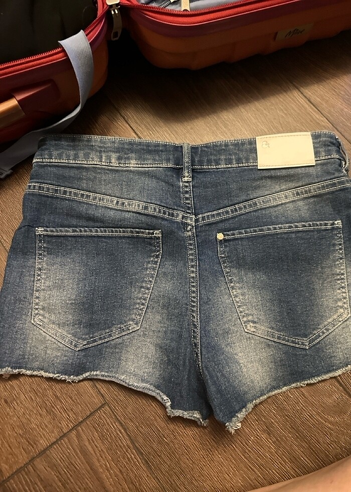 H&M xs kot şort - Görsel 4