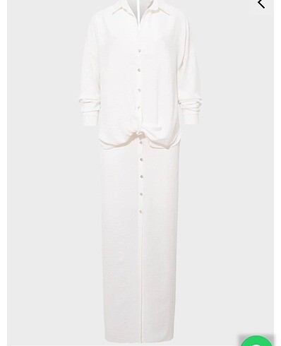 Rivus marka ikonik beyaz elbise - Görsel 2