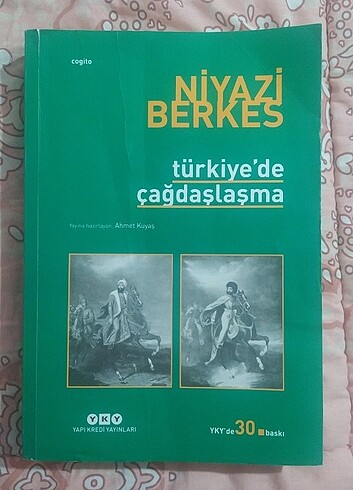Tarih kitabi Niyazi Berkes Türkiye'de çağdaşlaşma