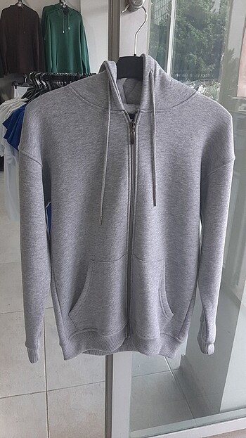 Fermuarlı sweatshirt 