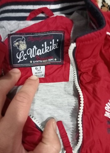 LC Waikiki LCW yağmurluk çok temiz