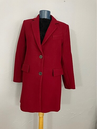 Bordo renk Ceket modeli kaban