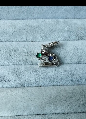  Beden Pandora yılbaşı kızağı charm 