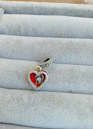 Pandora Pandora kalp anahtar deliği charm